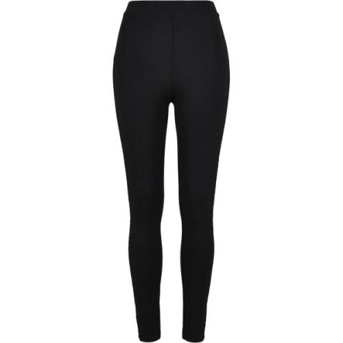 Urban Classics Dames legging met kanten vlokjesprint