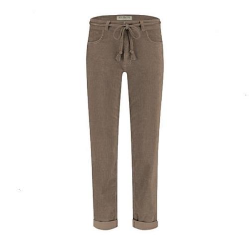 Para Mi Broek bobby cord khaki