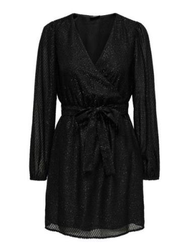 Jacqueline de Yong Jdyroxy ls v-neck wrap dress wvn -