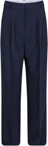 Co'Couture Volacc long pleat pant navy