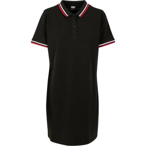 Urban Classics Dames poloshirt jurk