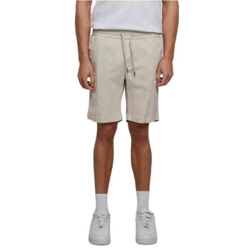 Urban Classics Heren twill stretch sweat shorts