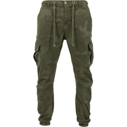 Urban Classics Heren camo cargo joggingbroek