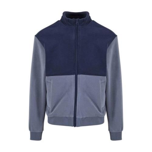 Urban Classics Heren polar fleece jas met kleurblok