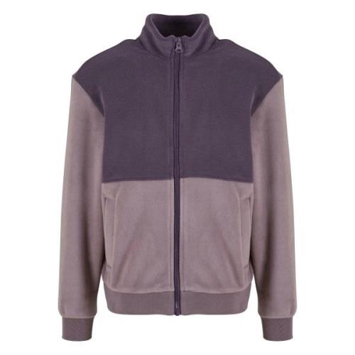 Urban Classics Heren polar fleece jas met kleurblok