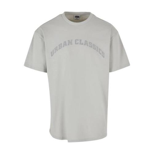 Urban Classics Heren oversized t-shirt met booglogo