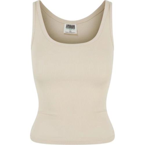 Urban Classics Dames basic geribd organisch tanktopje (verpakking van ...