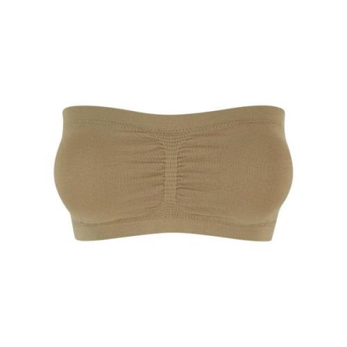 Urban Classics Dames gewatteerde bandeau top