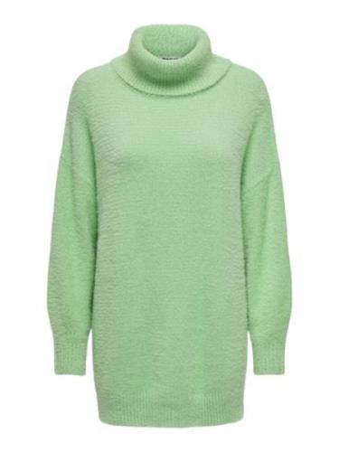 Only Onlpiumo ls loose rollneck cc knt mint