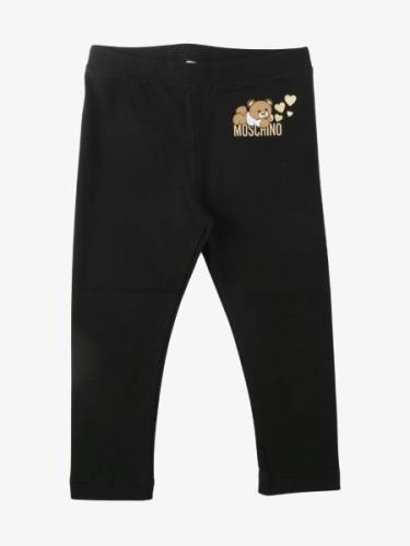 Moschino Meisjes legging beer zwart