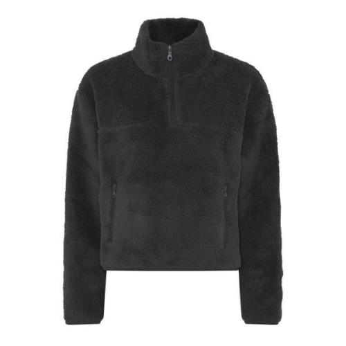 Girlfriend Collective Dames recycled half zip fleecejack