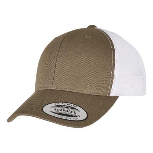 Flexfit Yp classics tweekleurig gerecycled trucker-cap