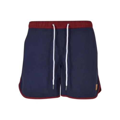 Urban Classics Heren retro zwemshort