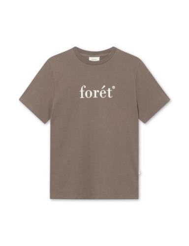 Foret f4082 amber t-shirt cold brown cloud