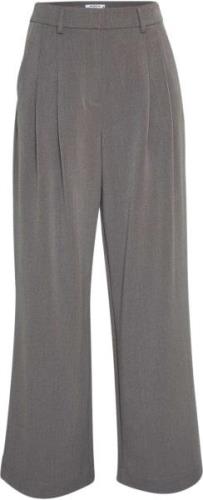 Moss Copenhagen Mschhenrika hw pants grey melange