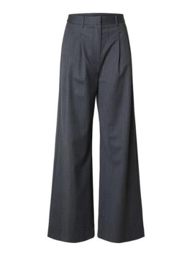 Selected Femme slffenia hw extra wide pant 16095681 steel gray