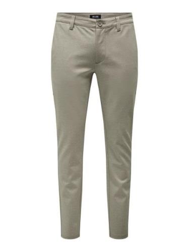 Only & Sons onsmark slim tap 0209 melange pant 22026326 fallen rock