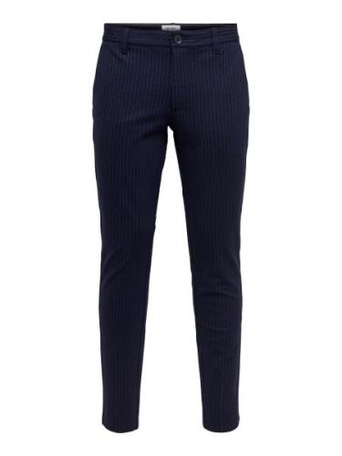 Only & Sons onsmark pant stripe gw 3727 22013727 night sky