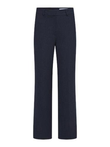 Selected Femme slfrita mw wide pant dark sap mel n 16090234 dark sapph...