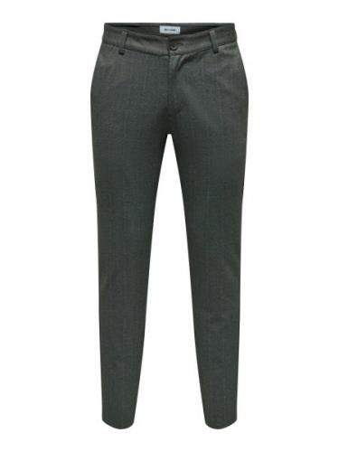 Only & Sons onsmark slim 02093 herringbone pant 22026836 black