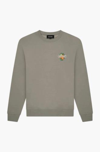 Quotrell Mineola crewneck olijf