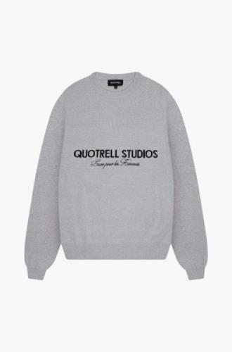 Quotrell Studios knitted crewneck melee