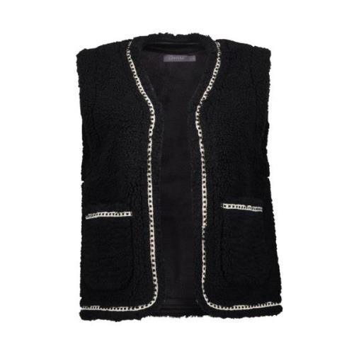 Geisha Gilet teddy embroidery -