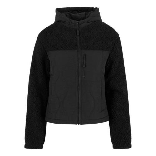 Urban Classics Dames crinkle fleece jas