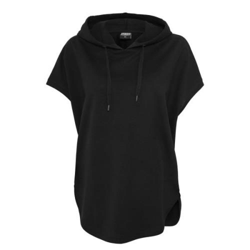 Urban Classics Dames baby terry hoodie met korte mouwen