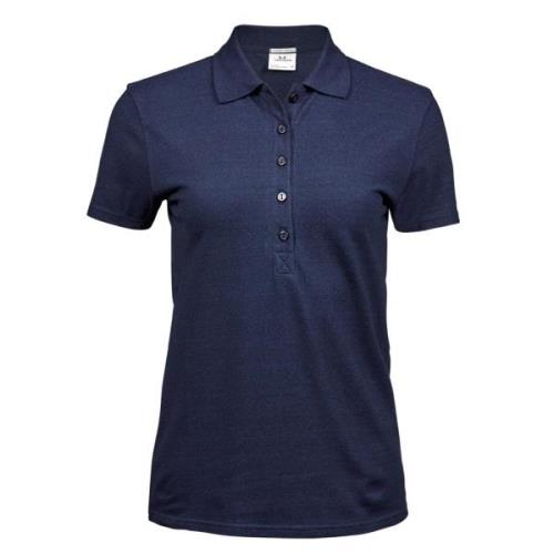 Tee Jays Dames luxe stretch poloshirt met korte mouwen