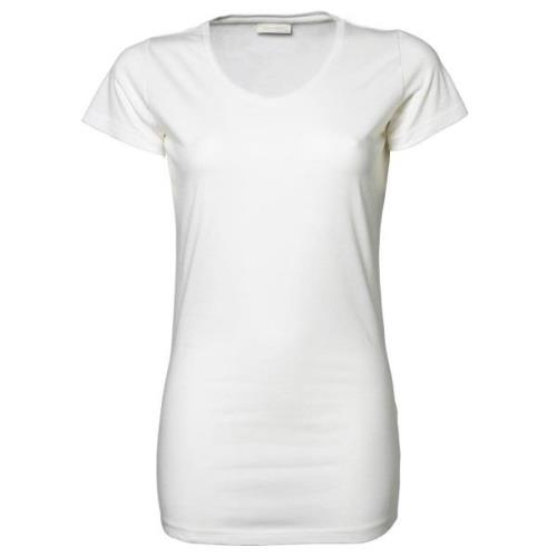 Tee Jays Dames rekken extra lange korte mouwen t-shirt