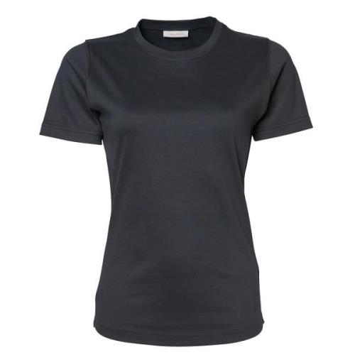 Tee Jays Dames interlock t-shirt met korte mouwen