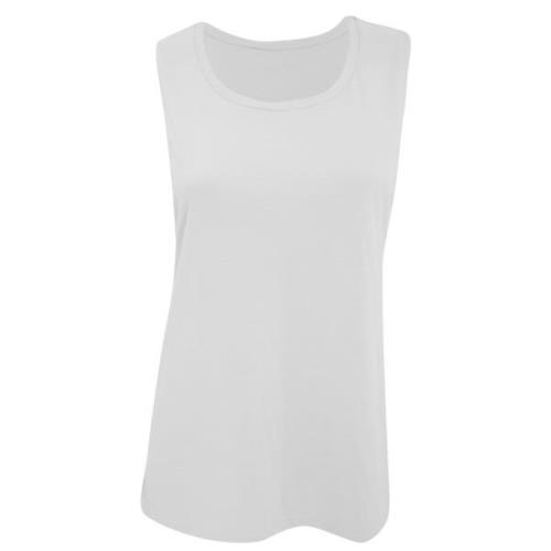 Bella + Canvas Bella dames flowy scoop muscle tee / mouwloze vest top