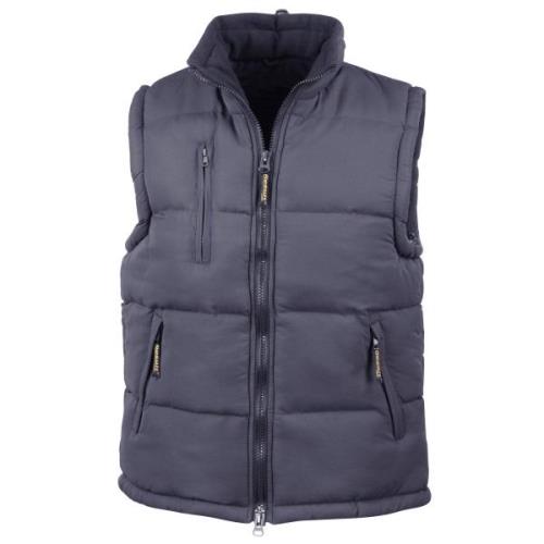 Result Heren ultra gewatteerde bodywarmer waterafstotend winddicht jas...