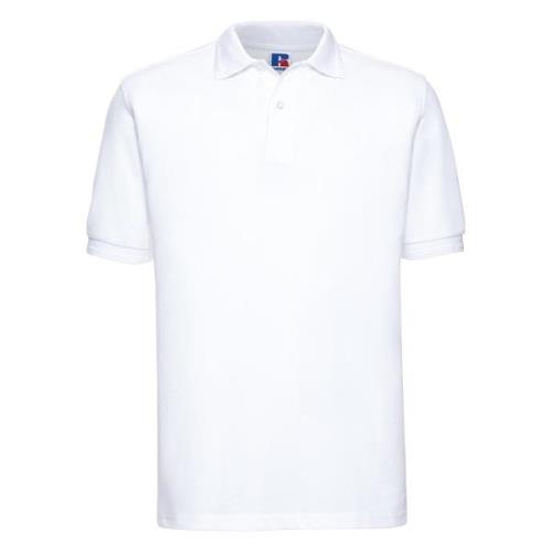 Russell Athletic Heren ripple collar & manchet poloshirt met korte mou...