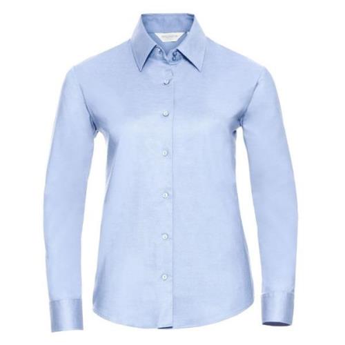 Russell Athletic Collectie dames lange mouw easy care oxford shirt