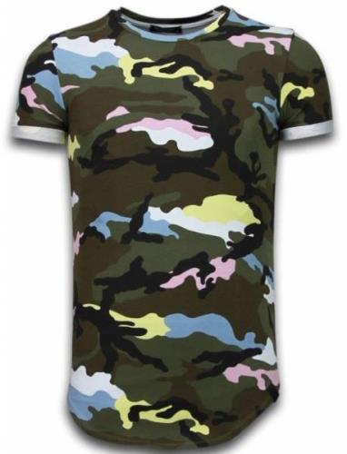 Tony Backer Known camouflage t-shirt long fit