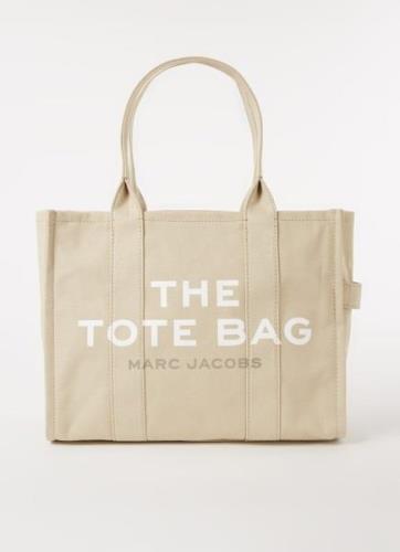 Marc Jacobs The Small Tote shopper van canvas met logoprint