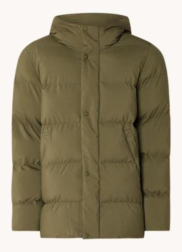 Elvine Bror REC. puffer jack met waterafstotende coating en capuchon