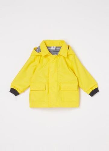 Petit Bateau Regenjas met klepzakken