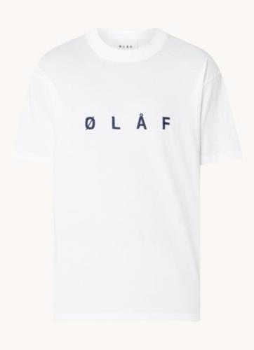 OLAF T-shirt met logoborduring