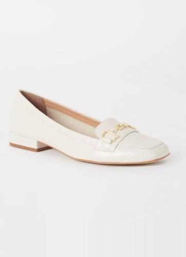 Dune London Graice loafer van leer met horsebit