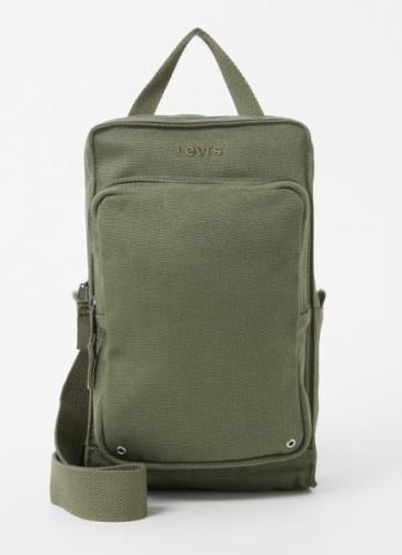 Levi's Sling Crossbodytas van canvas met logo