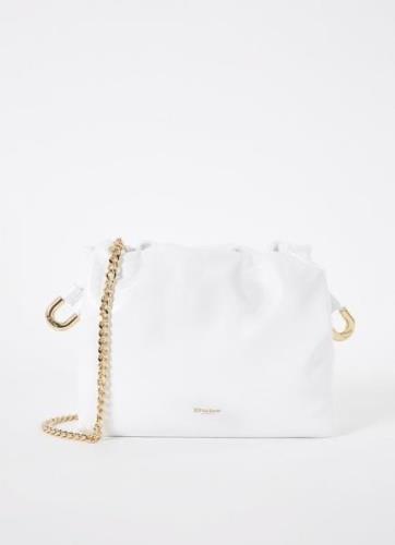 Dune London Primrose crossbodytas van leer met afneembare schouderriem