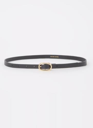 Anine Bing Mini Signature Link riem van leer