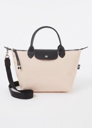 Longchamp Le Pliage Energy handtas S met leren details