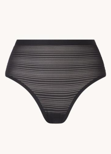 Chantelle High waisted string met streepprint