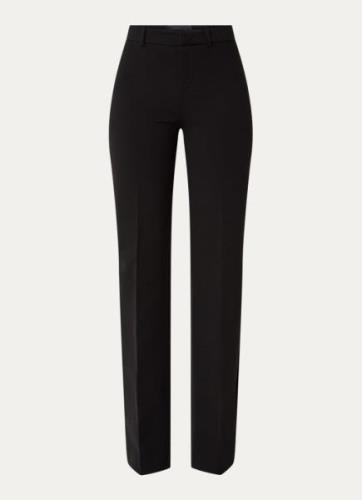 DRYKORN Bet mid waist straight fit pantalon met stretch