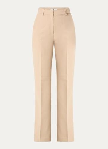 Fifth House Cooper high waist straight fit pantalon met steekzakken