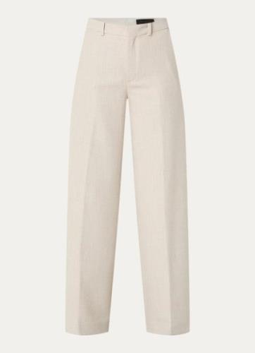 DRYKORN High waist wide fit pantalon met steekzakken